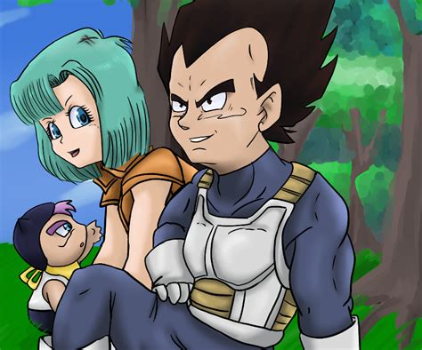 Vegeta's Family by Riadorana on DeviantArt