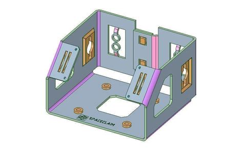 Sheetmetal Part Free D Model Cgtrader