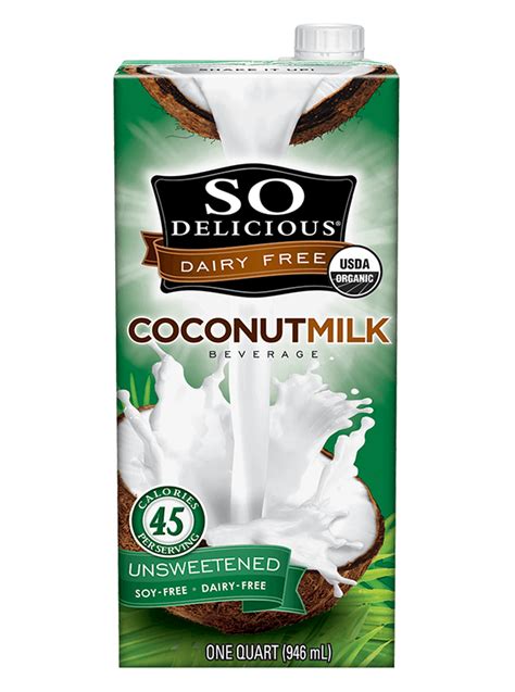 Organic Original Unsweetened Coconutmilk So Delicious Dairy Free