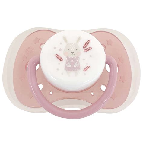 Пустышка BabyGo с колпачком с 0месяцев Pink купить по цене 89 ₽ в ...