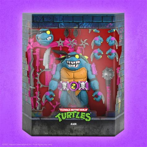 Teenage Mutant Ninja Turtles Ultimates Slash 7 Inch Action Figure