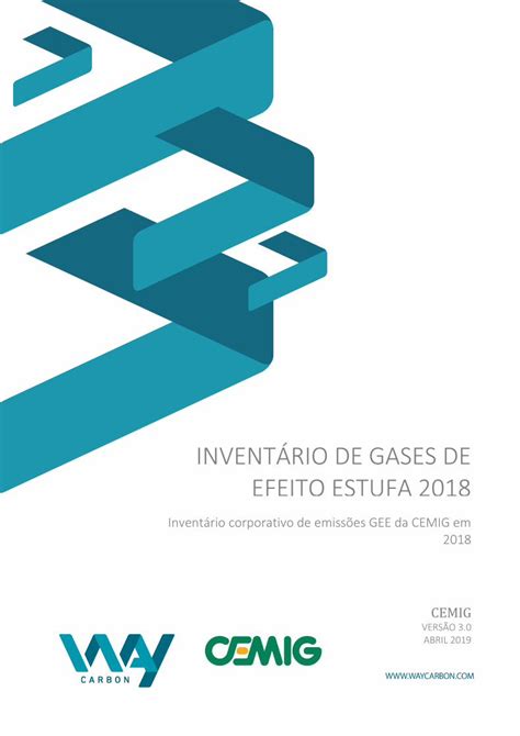 Pdf Invent Rio De Gases De Efeito Estufa Controle