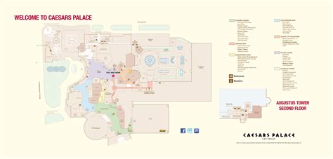 Caesars Palace Layout