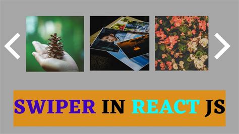 SwiperJS React JS Swiper Slider Carousel Image Slider In React