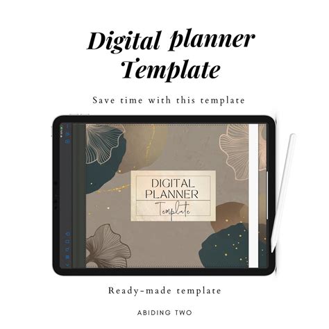 Digital Planner Template, Digital Planner Custom Digital Planner Templates, Keynote Planner ...