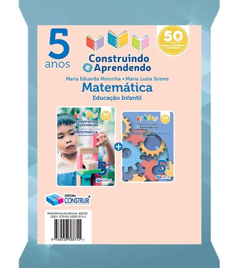 Kit Matemática Editora Construir Sempre Perto De Você