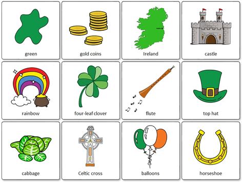 Saint Patrick S Day Matching Game Free Printable Free Printable