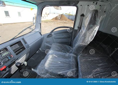 The Interior Of The Truck Cabin Isuzu Inside Russia Moscow 24