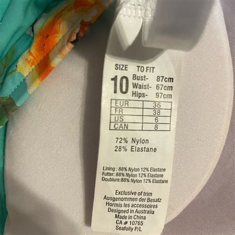 Seafolly Swim Brand New Seafolly Romeo Rose Peppermint Bikini Size 6 Poshmark