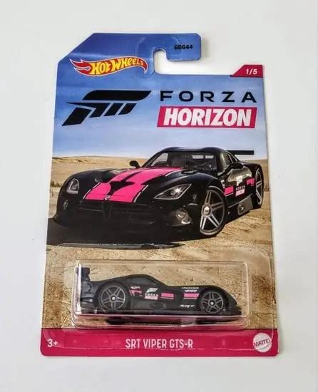 Hot Wheels 2021 Forza Horizon 1 Of 5 SRT Viper GTS R GRP33 JTC Collectibles