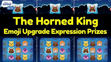 The Horned King Emoji Upgrade Expression Prizes Disney Emoji Blitz Youtube