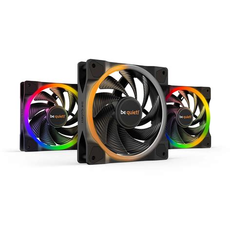 Be Quiet Light Wings Mm Pwm High Speed Argb Triple Pack Case Fan