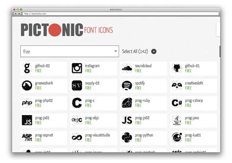 Icon Font Generator 227065 Free Icons Library