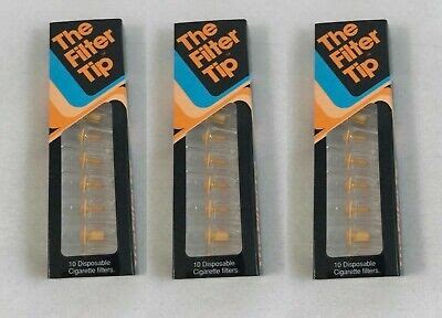 3 Packs X The Filter Tip 10 Disposable Cigarette Filters Kamaya Japan