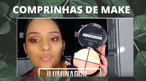 Testando Maquiagens De Reais Youtube