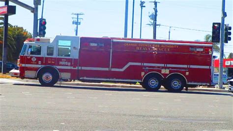 Heavy Rescue Orange County Fire Authority Cruising By July