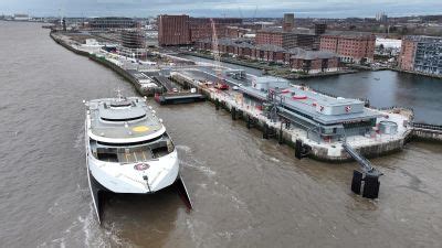 Isle of Man ferry terminal begins operating in Liverpool after years of ...