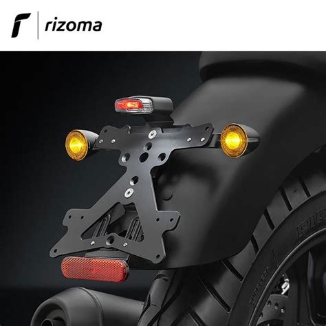 Rizoma Iride Led Light Indicator Approved Black Anodized Color