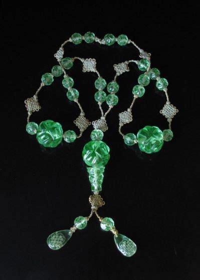 Chinese Mandarin Court Necklace In 2024 Beaded Jewelry Antique