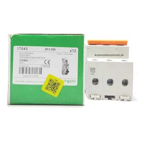 Schneider Domae P A Mcb Miniature Circuit Breaker Automation