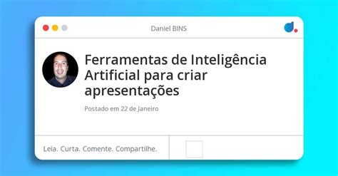 Ferramentas De Intelig Ncia Artificial Para Criar Apresenta Es