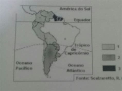 1 Observe O Mapa A Seguir E Coloque Os Nomes Das Sub Regiões Abaixo