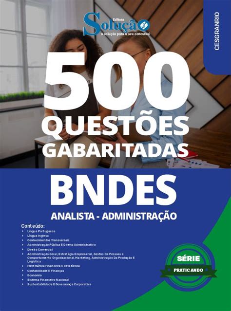 Caderno de Questões BNDES Analista Administração 500 Questões