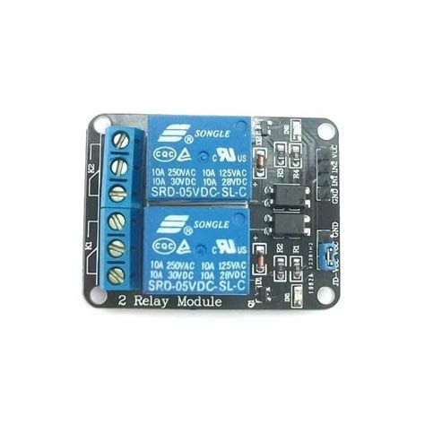 MODULO RELE 2 CANALES 5V PARA ARDUINO Tiendatec Es