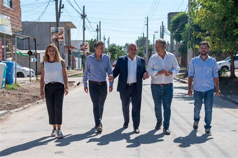 Katopodis Manzur Cascallares Y Fabiani Inauguraron Y Recorrieron