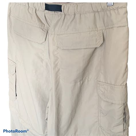 Rei Mens Convertible Cargo Hiking Pants Relaxed Fit L Gem