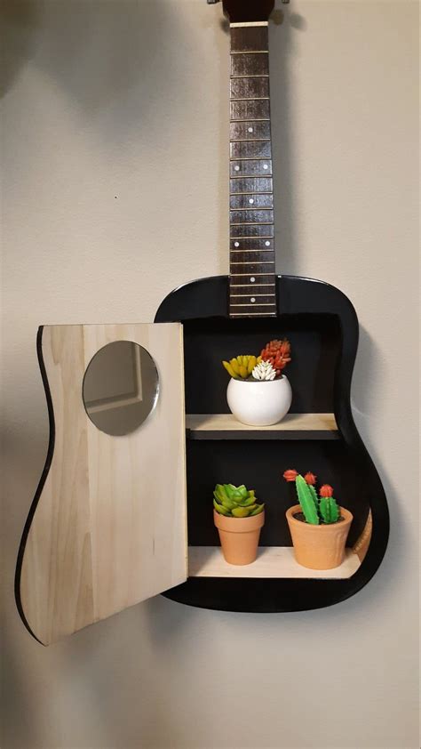 Guitar Shelf Guitar Wall Art Diy Home Crafts Diy Home Decor Home