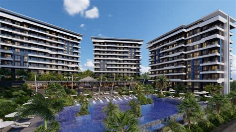 New Unique Beautiful Project In Alanya Okurcalar Properties In