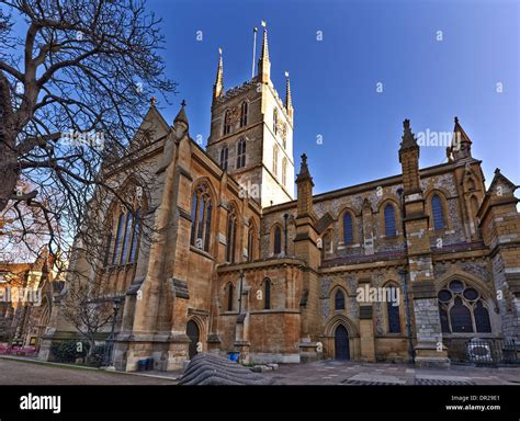 Southwark Cathedral Or The Cathedral And Collegiate Church Of St Stock