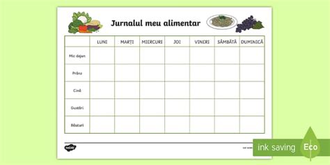 Program De Alimenta Ie S N Toas Jurnal Rom Nia