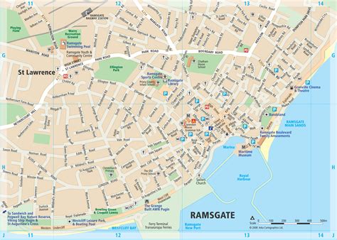 Ramsgate Tourist Map - Ramsgate England • mappery