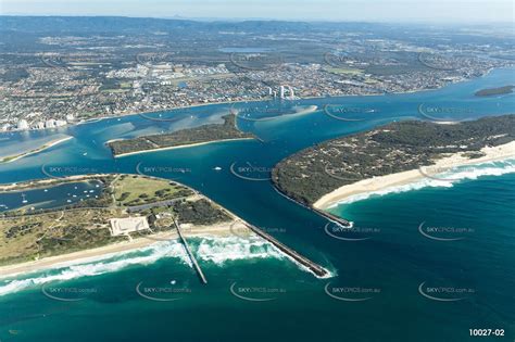 Gold Coast Sea Way And The Broadwater Qld Aerial Photography