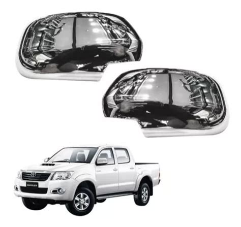 Cubre Espejos Cromados Toyota Hilux 2005 2015 Cuotas sin interés