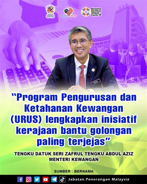 PROGRAM PENGURUSAN DAN KETAHANAN KEWANGAN URUS LENGKAPKAN INISIATIF