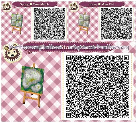 Animal Crossing QR Codes Pathways