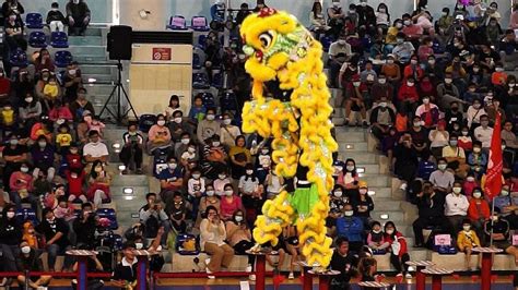 鴻德醒獅傳藝坊2020泰山獅王爭霸賽 Taiwan Lion Dance High Pile Competition Youtube