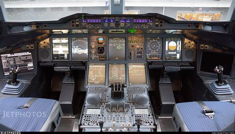 Lufthansa A380 Interior Cockpit