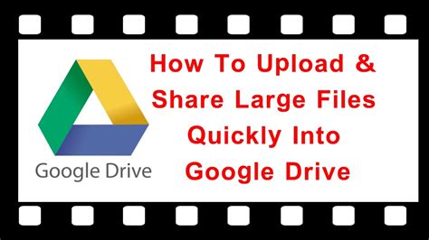 How To Upload Share Large Files Quickly Into Google Drive It S