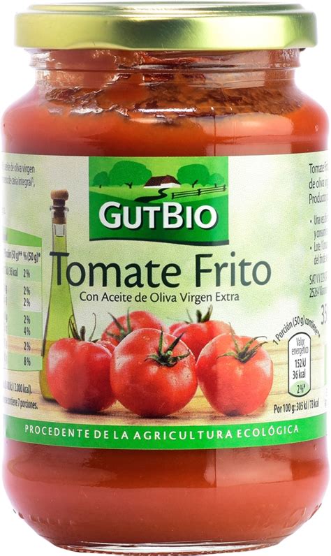 Valor Nutricional De GUTBIO ALDI TOMATE FRITO CON ACEITE DE OLIVA