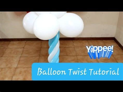 How to make balloon twist. Tutorials | Balloons, How to make balloon, Twisting balloons