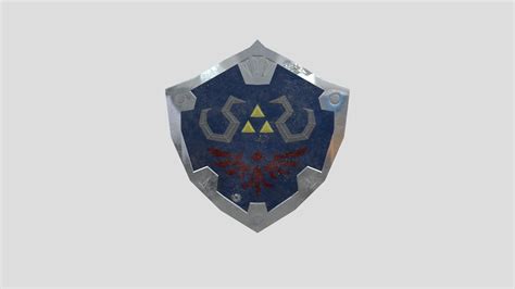 Hylian Shield 3d Model By Rociomendez [8f87f73] Sketchfab