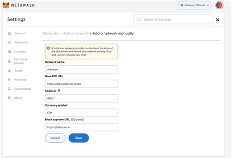 How To Add Arbitrum To Metamask Coingecko