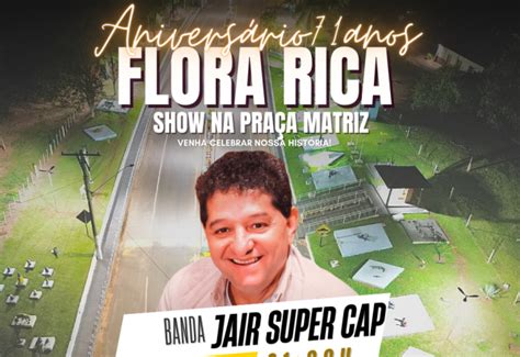 Not Cia Confirmada Banda Jair Super Cap Nos Anos De Flora Rica