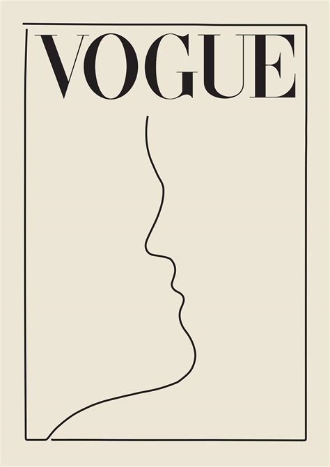Vogue – купить постер в Москве в интернет-магазине «ПростоПостер»