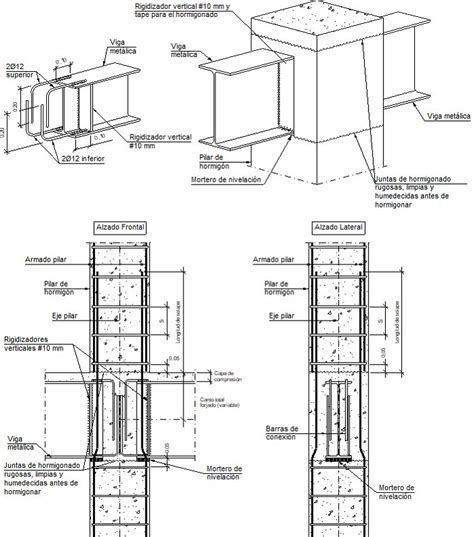 Detalles Constructivos Cype Eam Uni N De Vigas Met Licas