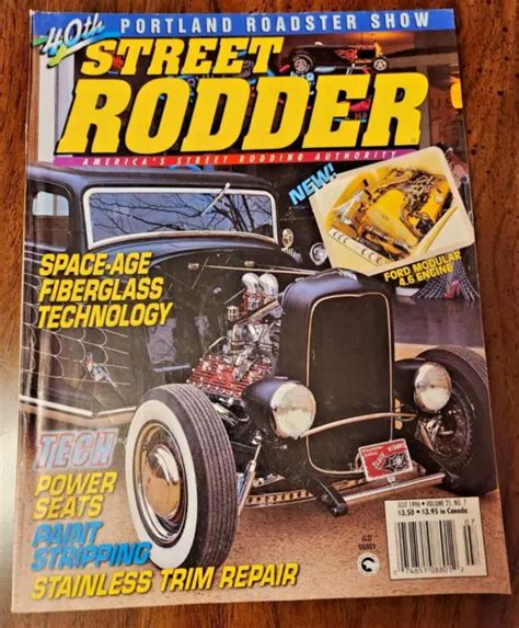 STREET RODDER MAGAZINE July 1996 40th Portland Roadster Show 8 61